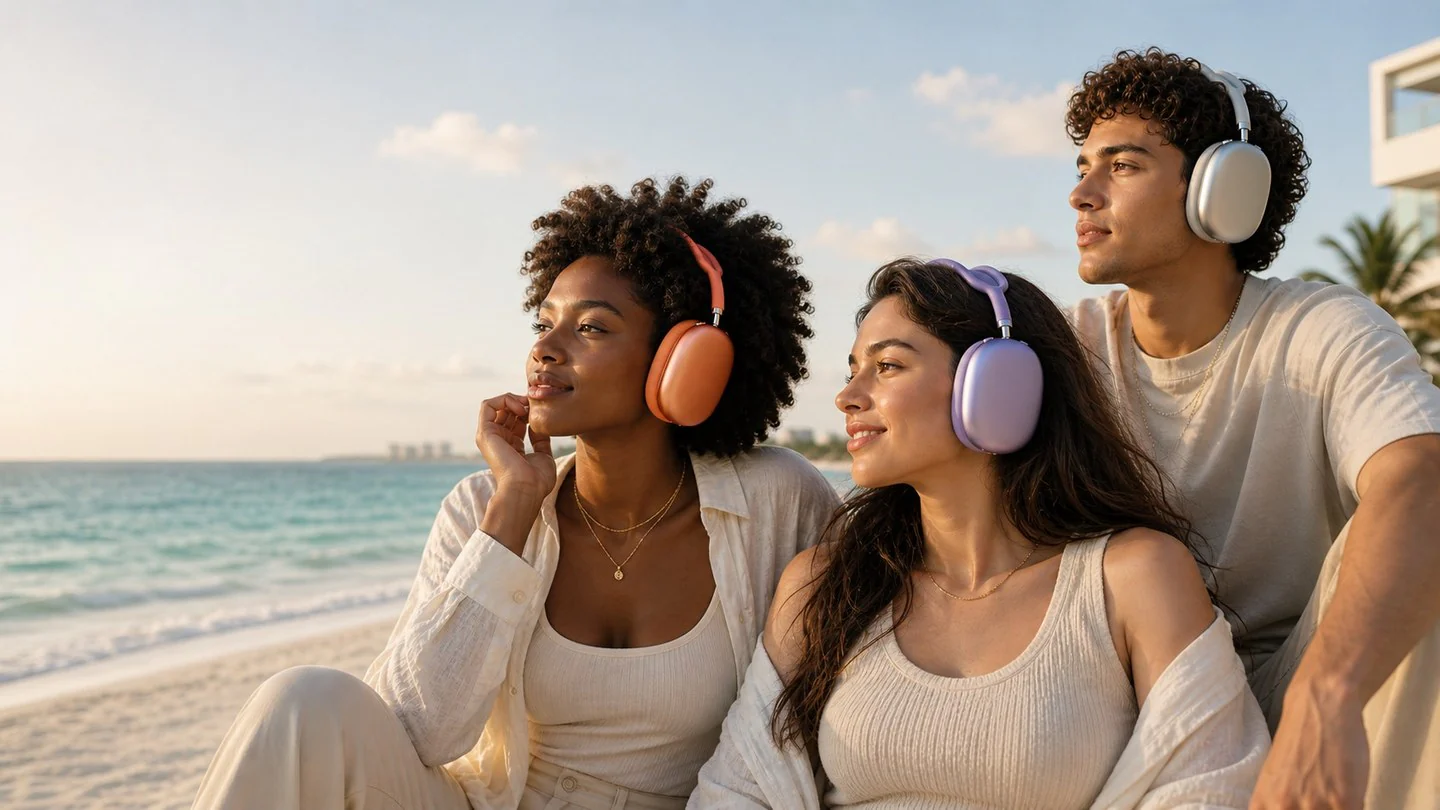 Auriculares premium — Qruzh Cancún